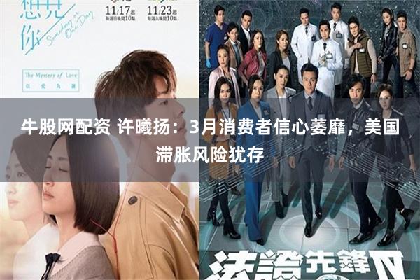 牛股网配资 许曦扬：3月消费者信心萎靡，美国滞胀风险犹存