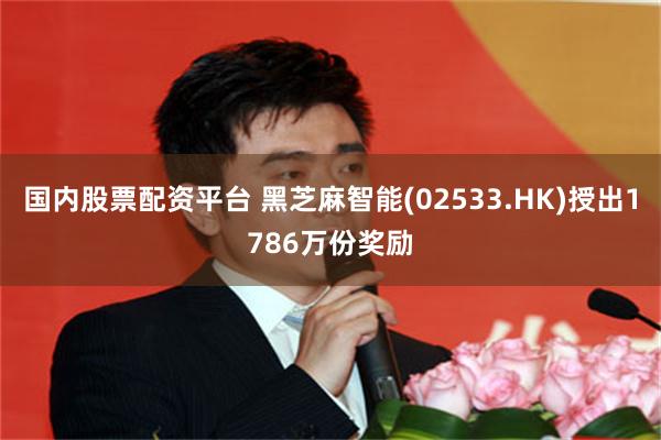 国内股票配资平台 黑芝麻智能(02533.HK)授出1786万份奖励