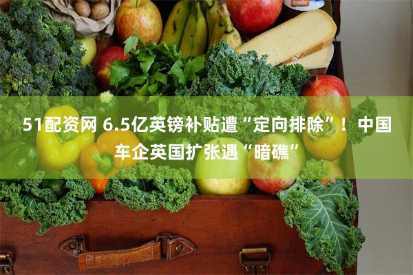 51配资网 6.5亿英镑补贴遭“定向排除”！中国车企英国扩张遇“暗礁”